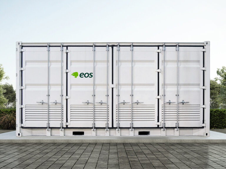Eos Znyth® battery outperforms competition in sustainability sssessment