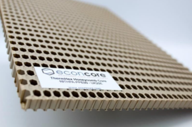 EconCore’s new honeycomb cores deliver high heat performance and potential for recyclability for EV batteries