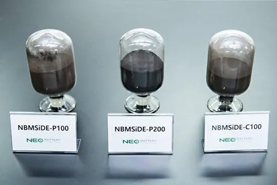 NEO Battery Materials announces the launch of 3 silicon anode material products “NBMSiDE” for high performance lithium-ion batteries