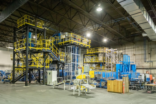 NMG commissioning coating line, completing its integrated anode material production