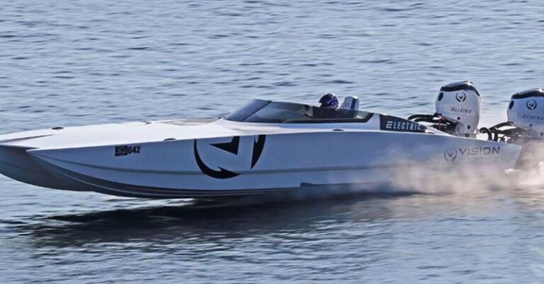 Vision Marine smashes the world record for world’s fastest electric boat